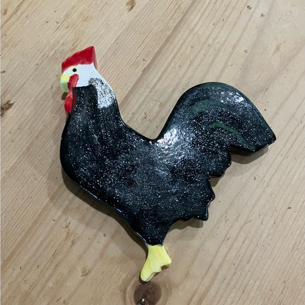 Colorful hand Painted Ceramic 🐔